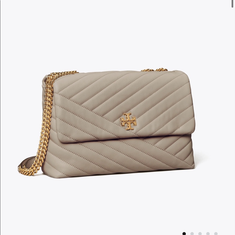 Tory Burch KIRA CHEVRON CONVERTIBLE SHOULDER BAG